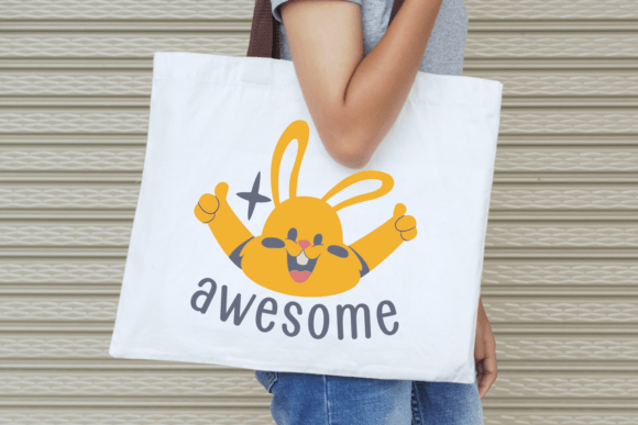 Great Bunny Font PNG with transparent background - Preview 2