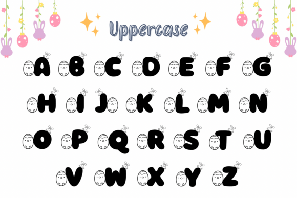 Happpy Egg Font - Preview 1
