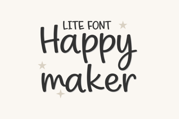 Happy Maker Font - Preview 4