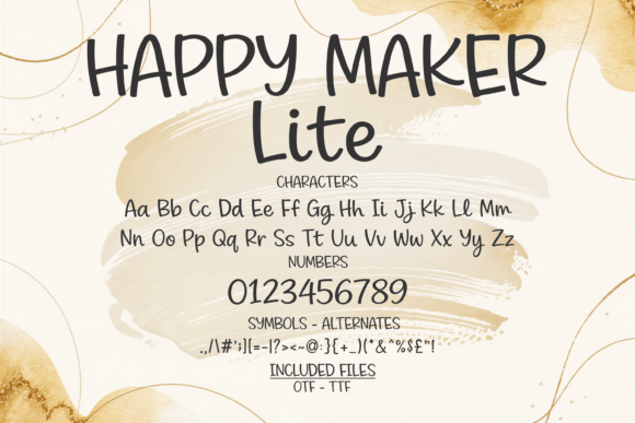 Happy Maker Font - Preview 6