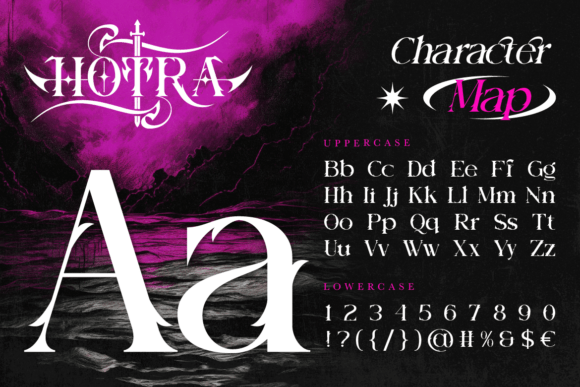 Hotra Font - Preview 1