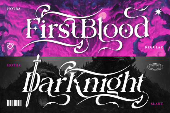 Hotra Font - Preview 3