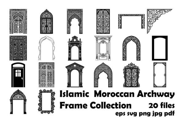 Islamic Moroccan Archwa Frame Collection