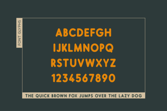 Kalvietom Font font preview - 3