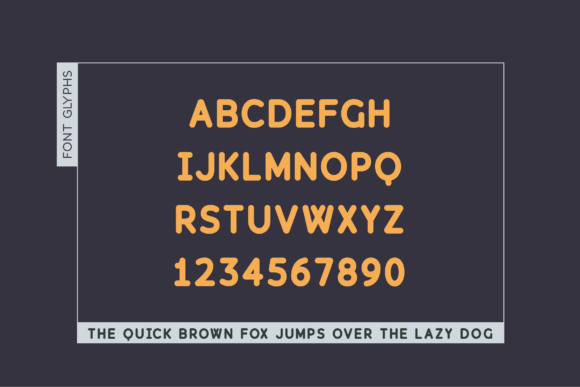 Kiropain Font PNG with transparent background - Preview 3