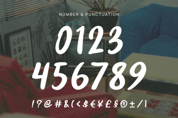 Mandoe Font PNG with transparent background - Preview 3