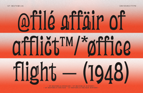 Matemija Font PNG with transparent background - Preview 2