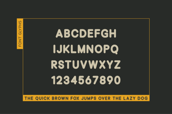 Mokebook Font PNG with transparent background - Preview 3