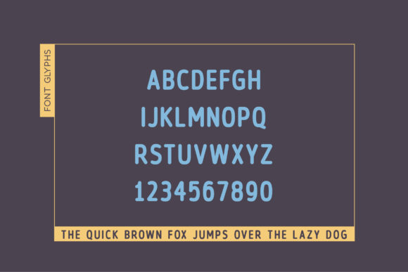 Oceanight Font PNG with transparent background - Preview 3