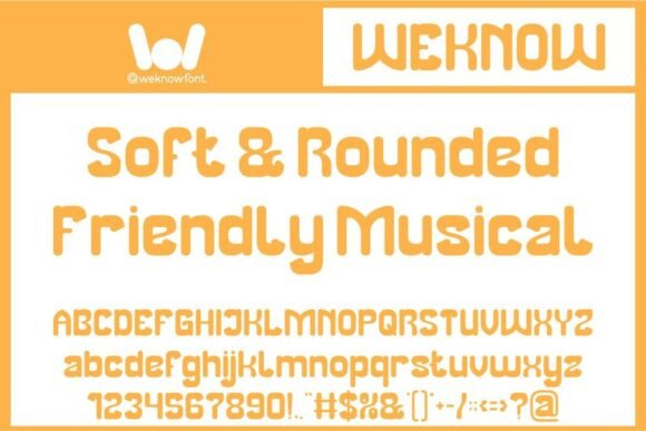 Smiling Wave Font PNG with transparent background - Preview 3