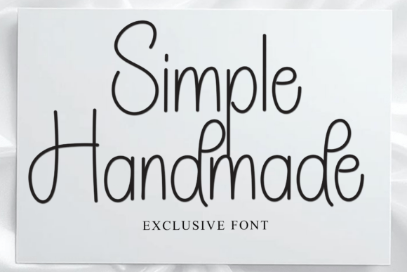 Smooth Handwriting Font font preview - 3