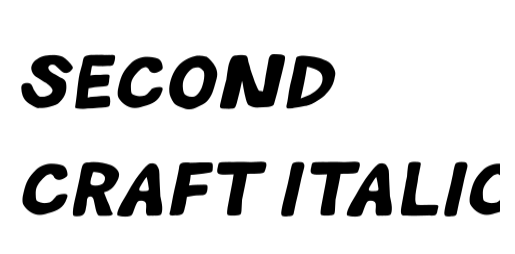 second-craft-italic