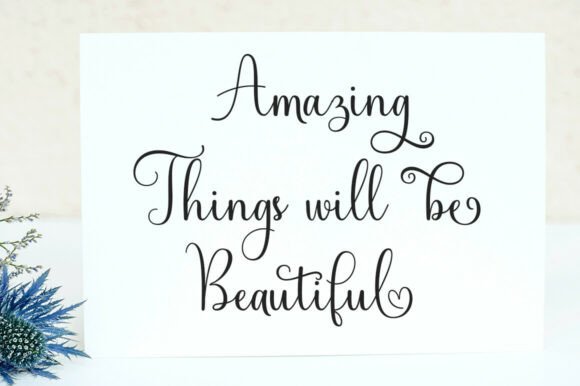 Angelica Font - Preview 3