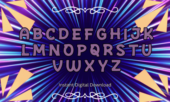 Anime Title Font - Preview 1