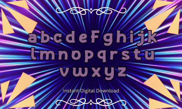 Anime Title Font - Preview 2