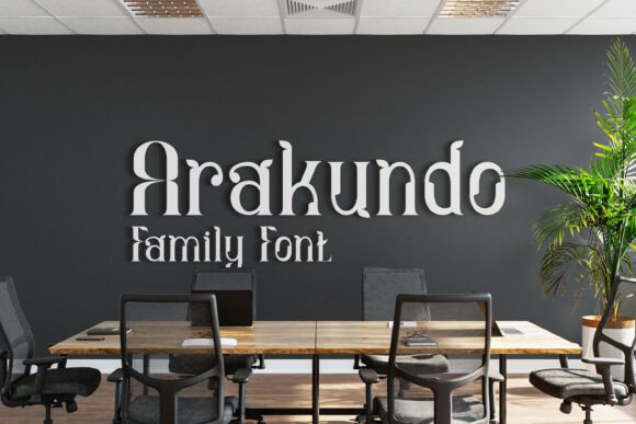 Arakundo Font - Preview 1