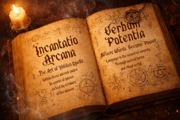 Arcanum Font - Preview 1