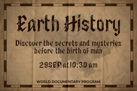 Arcanum Font - Preview 3
