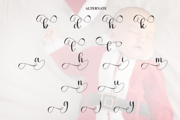 Baby Santa Font - Preview 5