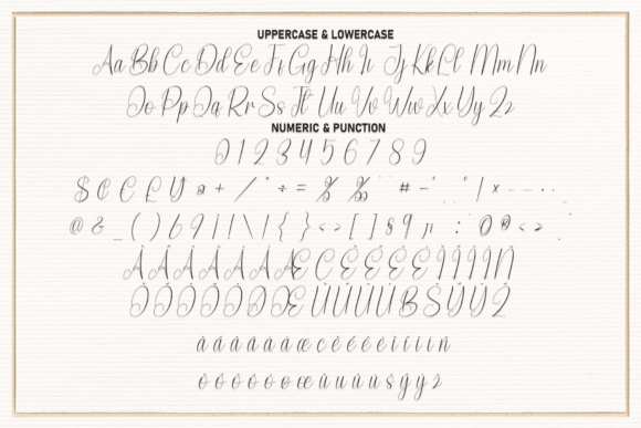 Background Signature Font - Preview 6