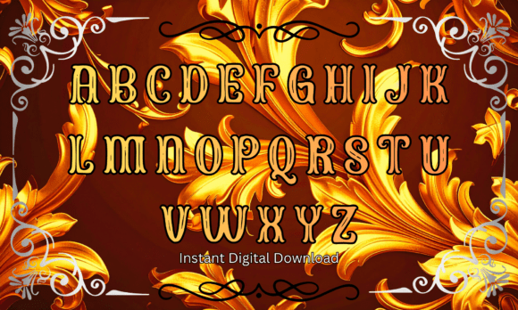 Baroque Display Font - Preview 1
