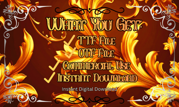 Baroque Display Font - Preview 4