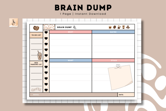 Brain Dump • Coffee Latte