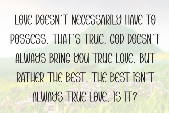 Breakfast Font - Preview 5