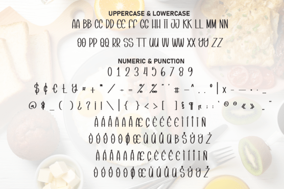 Breakfast Font - Preview 6