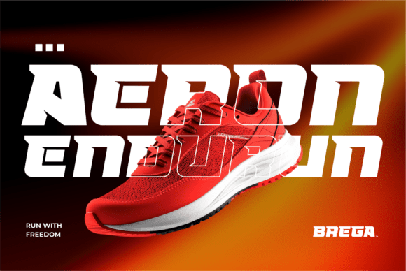 Brega Font - Preview 1