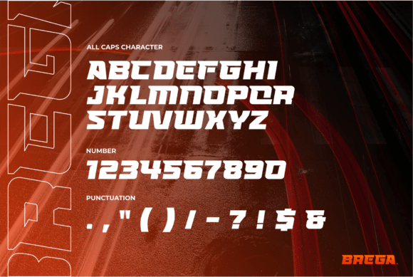 Brega Font - Preview 2
