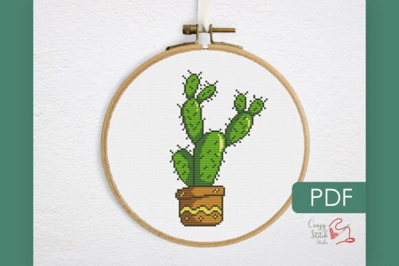 Cactus Cross Stitch Pattern