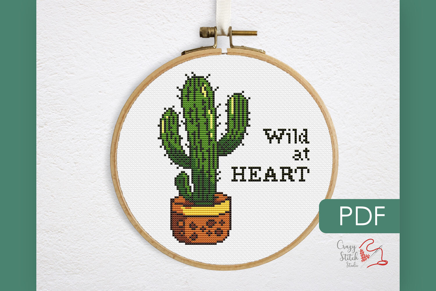 Cactus Cross Stitch Pattern