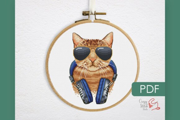 Cat Cross Stitch Pattern