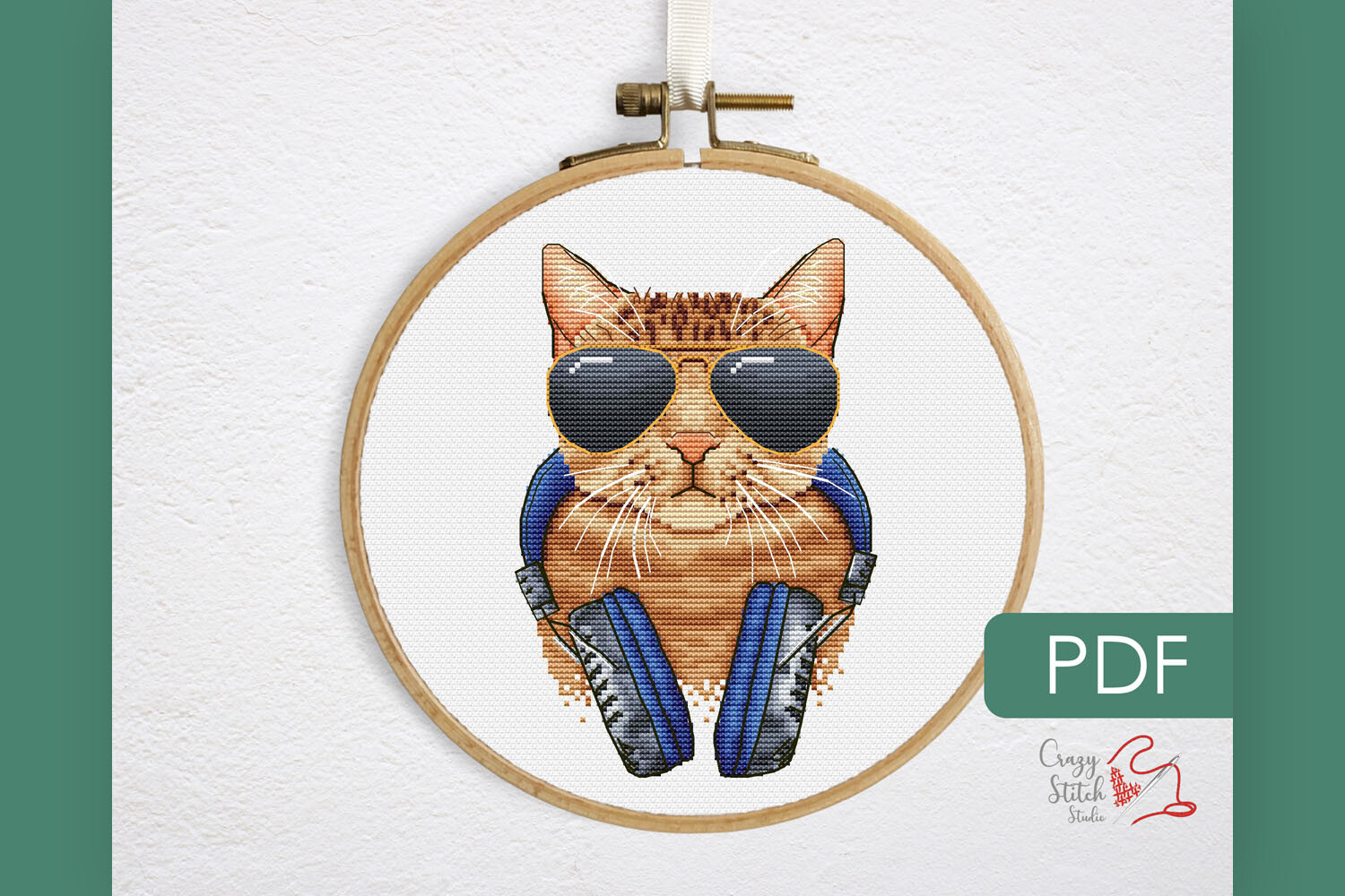 Cat Cross Stitch Pattern