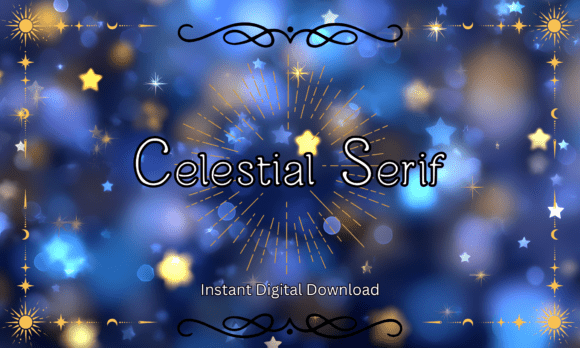 Celestial Serif Serif Font By Pamlico Creations