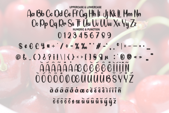 Cherry Font - Preview 6