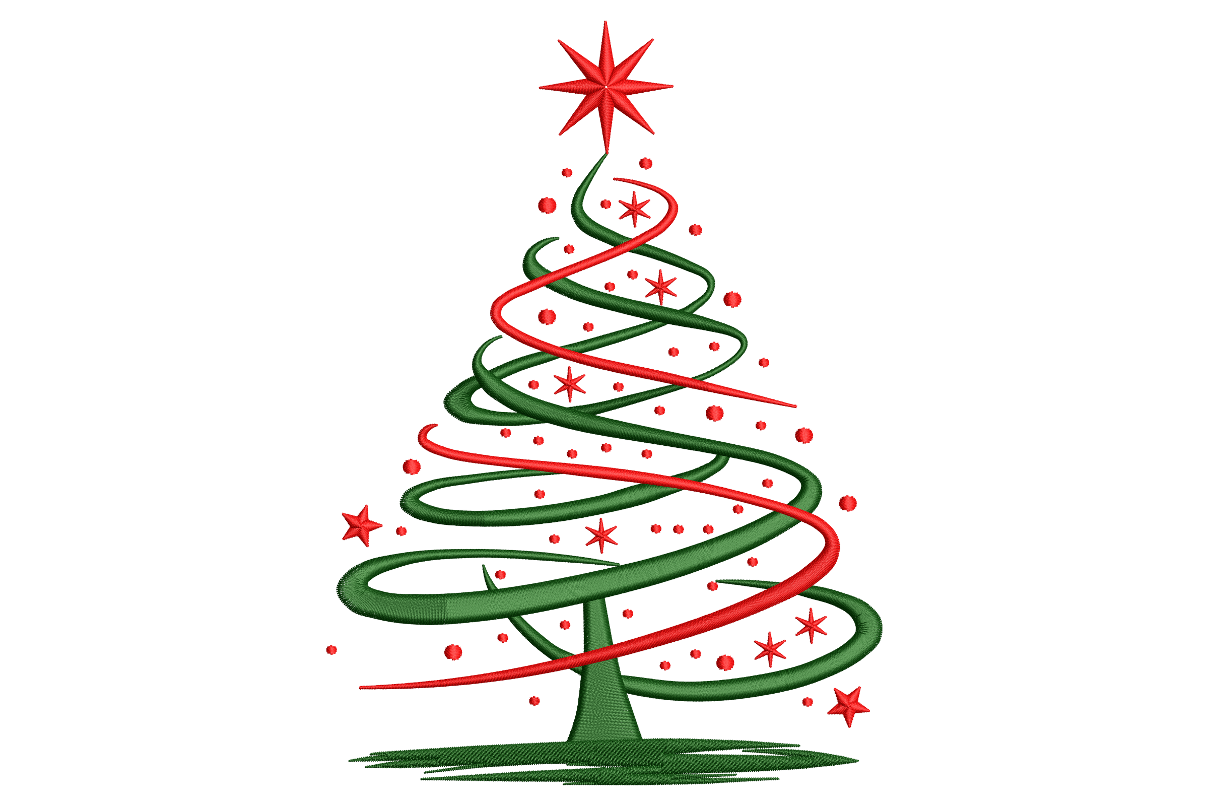 Christmas Tree Swirl