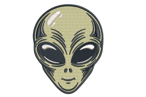 Classic Grey Alien Head