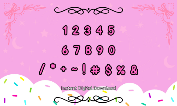 Cute Girly Font - Preview 3