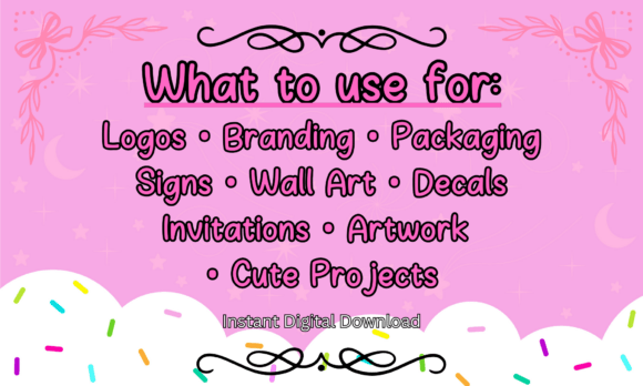 Cute Girly Font - Preview 4