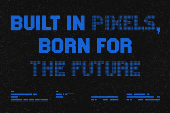 Dothed Font - Preview 1