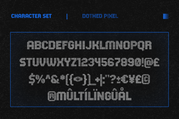 Dothed Font - Preview 3