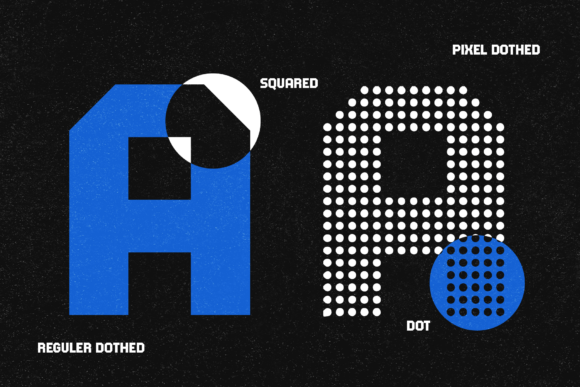 Dothed Font - Preview 4