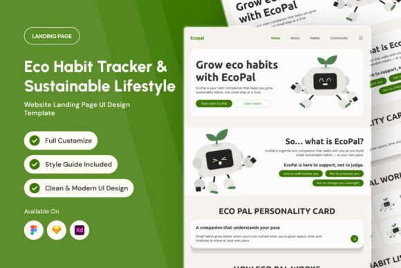 Ecopal - Eco Habit Tracker & Sustainable