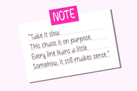 False Memory Font - Preview 1