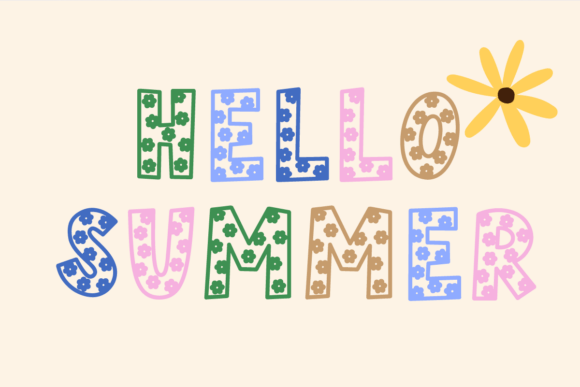 Flower Farm Font - Preview 5