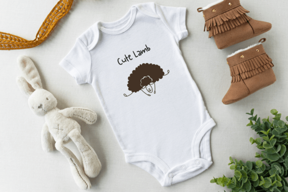 Funny Lamb Silhouette Font - Preview 5