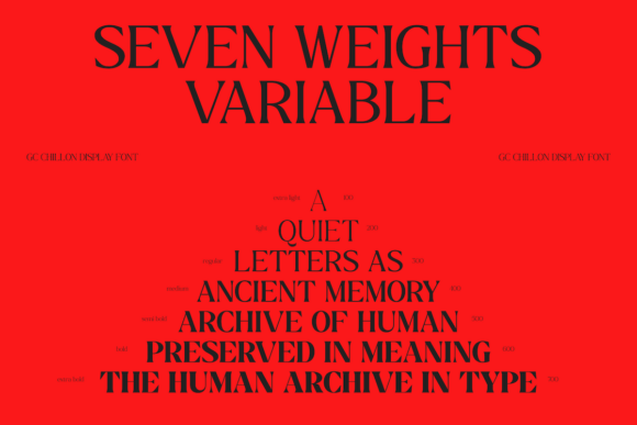 Gc Chillon Font - Preview 4