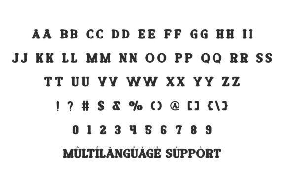 Golmond Font PNG with transparent background - Preview 4
